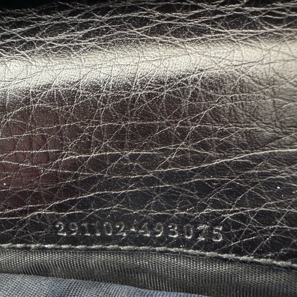 🛍️HP🛍️AUTHENTIC GUCCI👜 Soho Pebbled Leather Zip Around Long Wallet (Black) - Picture 15 of 15